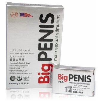 Big P*nis USA Male Sexual Stimulant Original 12TAB